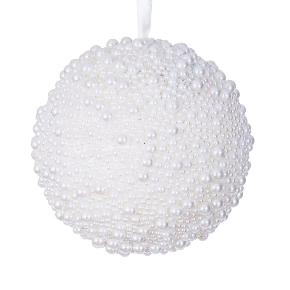 White Pearl Bauble - Various Sizes
