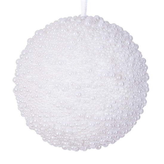 White Pearl Bauble - Various Sizes