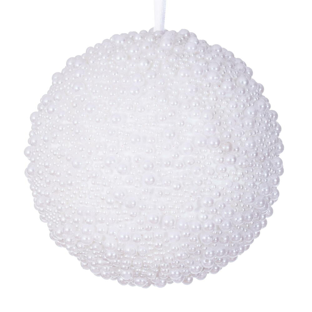 White Pearl Bauble - Various Sizes