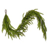 Green Norfolk Pine Garland - Various Lengths