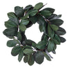 Green Magnolia Leaf Wreath