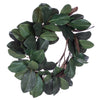 Green Magnolia Leaf Wreath