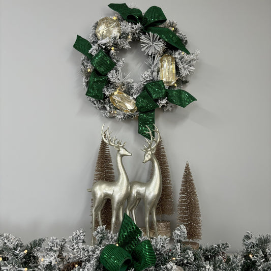 Green Luxe Ribbon - 64mm
