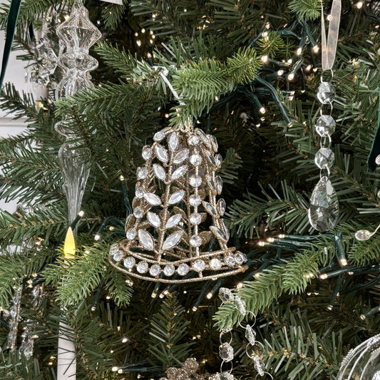Jewelled Bell Ornament