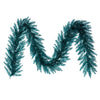 Aqua Tinsel Fir Garland - 270cm