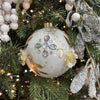 Luxe Embellished Floret Bauble