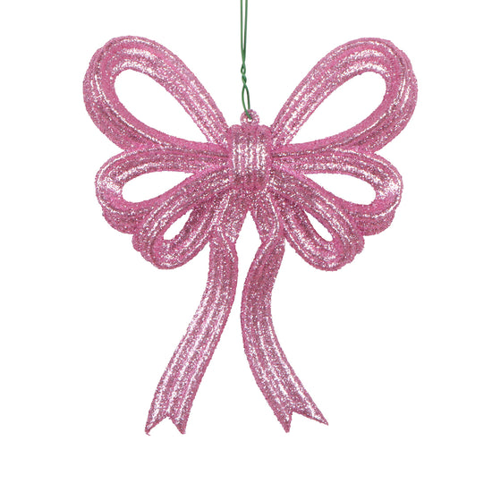 Pink Glitter Bow