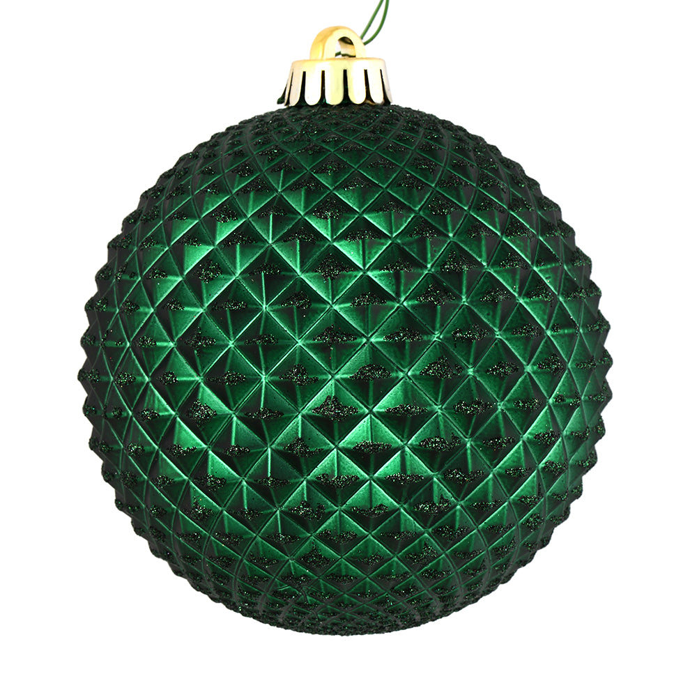 Midnight Green Durian Bauble - Various Sizes