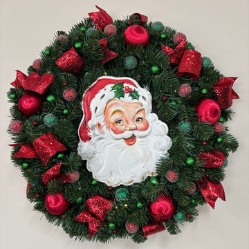 Olde St Nick Wreath - 60cm