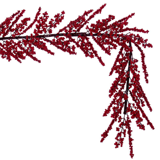 Mixed Red Berry Garland - 180cm