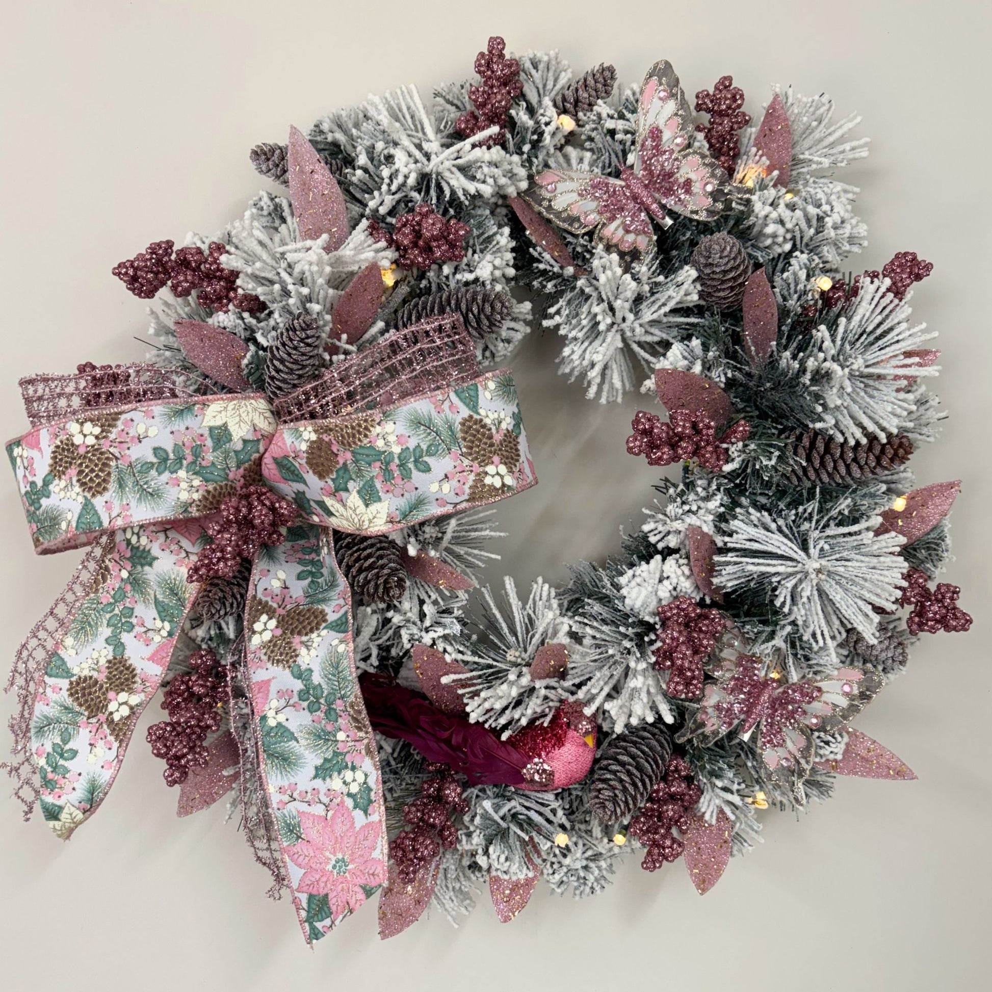 Pretty in Pink Wreath - 45cm