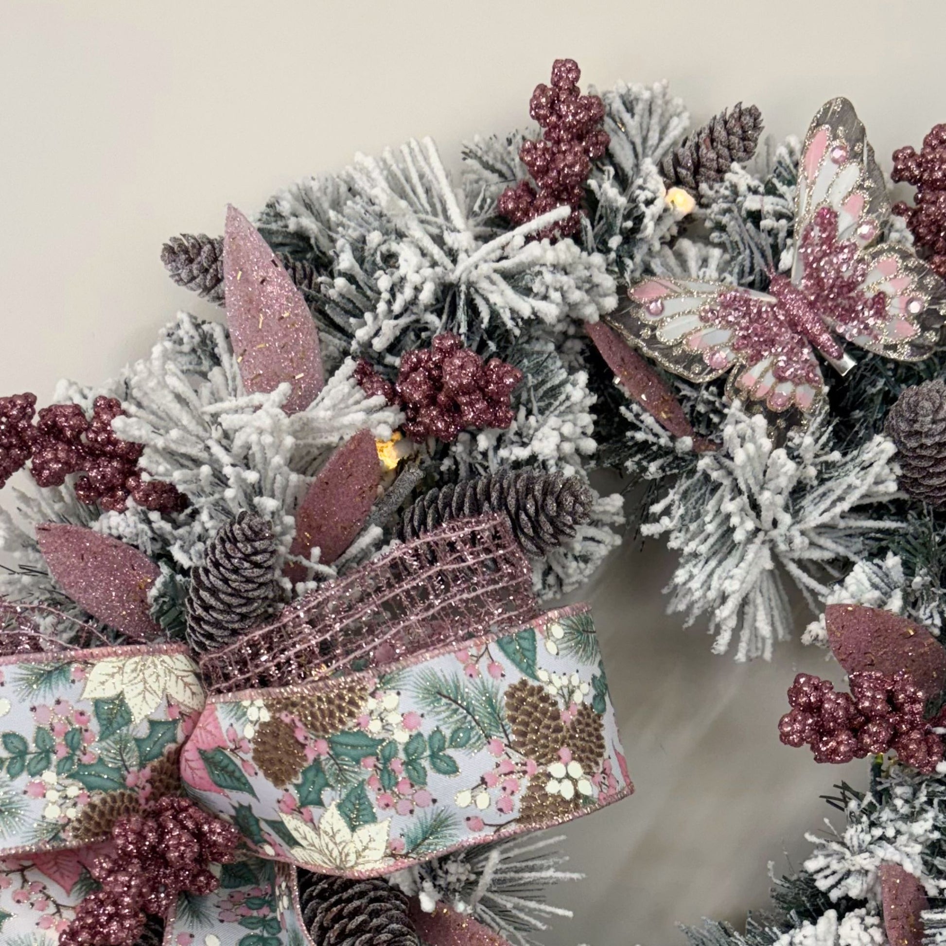 Pretty in Pink Wreath - 45cm