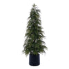 Green Cedar Potted Tree