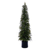 Green Cedar Potted Tree
