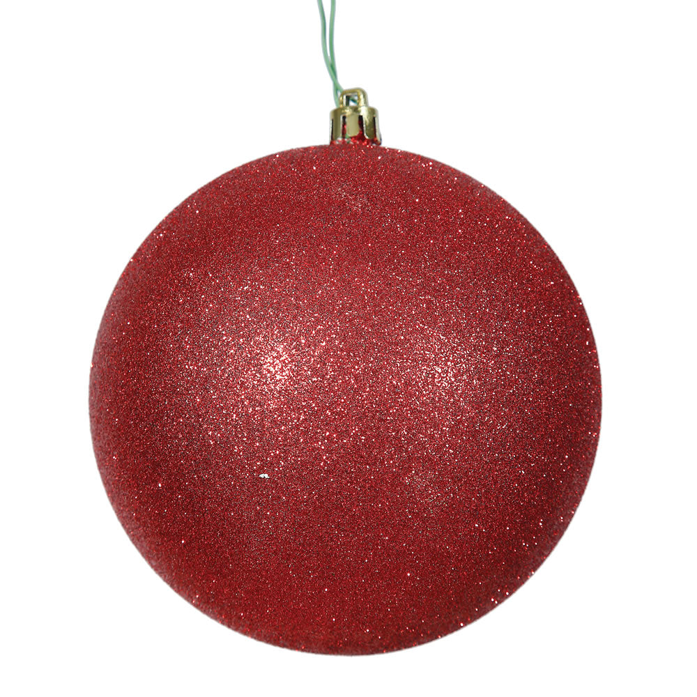 Red Glitter Ball 