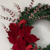Red Velvet Wreath - 45cm