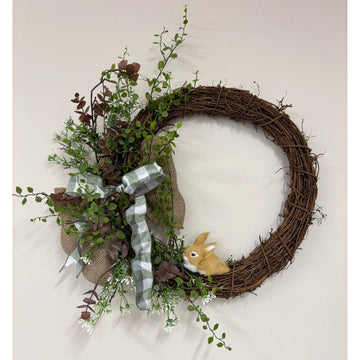 Sage Bunny Wreath