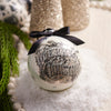 Vintage Merry Christmas Bauble