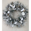 A White Christmas Wreath - 60cm - My Christmas