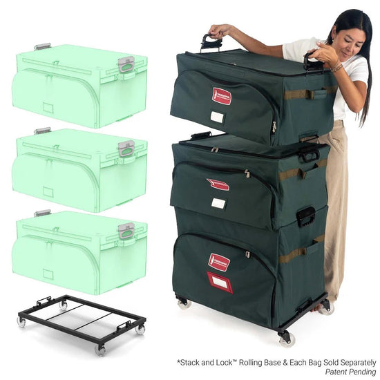 Adjustable Tray Ornament Storage Bag - My Christmas