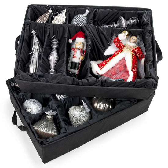 Adjustable Tray Ornament Storage Bag - My Christmas