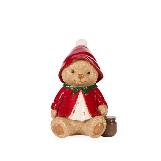 Adorable Bear In Raincoat - My Christmas