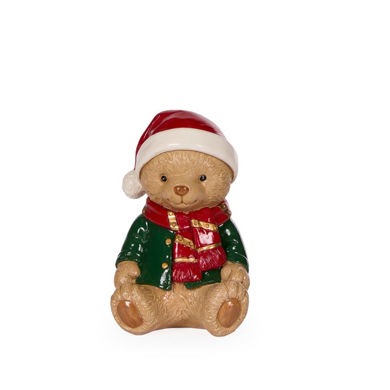 Adorable Bear In Scarf - My Christmas