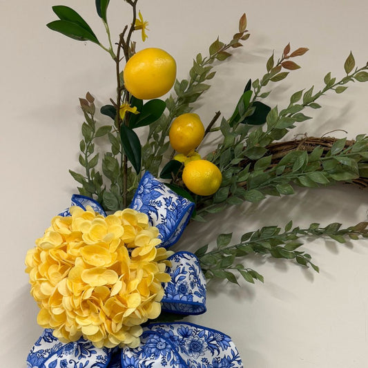 Amalfi Lemon Wreath - My Christmas