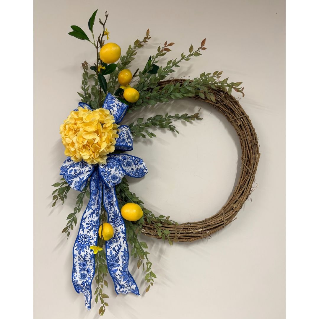 Amalfi Lemon Wreath - My Christmas