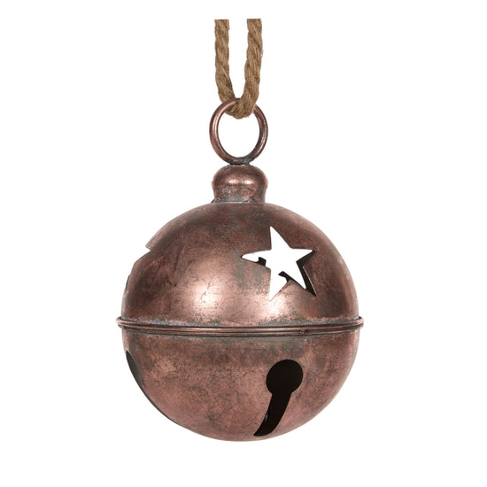 Antique Copper Bell - 20cm - My Christmas