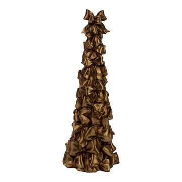 Antique Gold Bow Tree - My Christmas