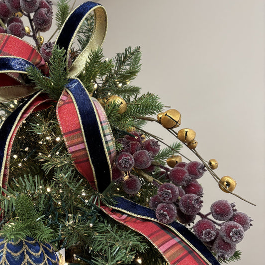 Antique Gold Jingle Bell Spray - My Christmas