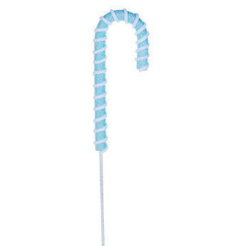 Baby Blue Candy Cane Pick - My Christmas