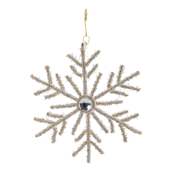 Beaded Starburst Ornament - Large - My Christmas