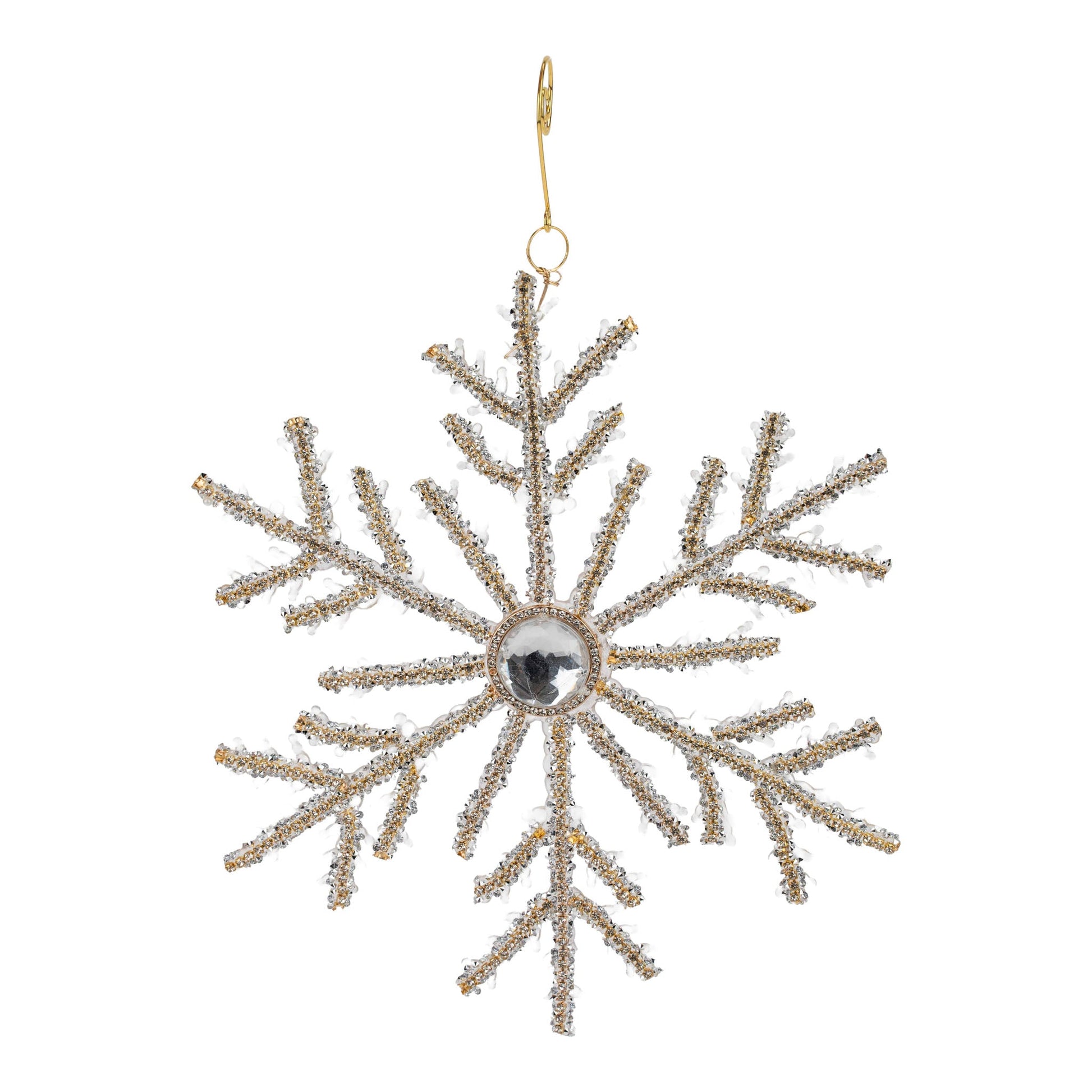 Beaded Starburst Ornament - Large - My Christmas