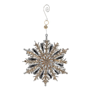 Beaded Starburst Ornament - Small - My Christmas