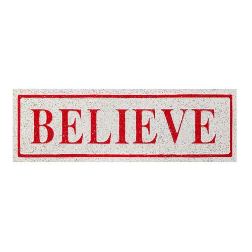 Believe Sign - 60cm - My Christmas