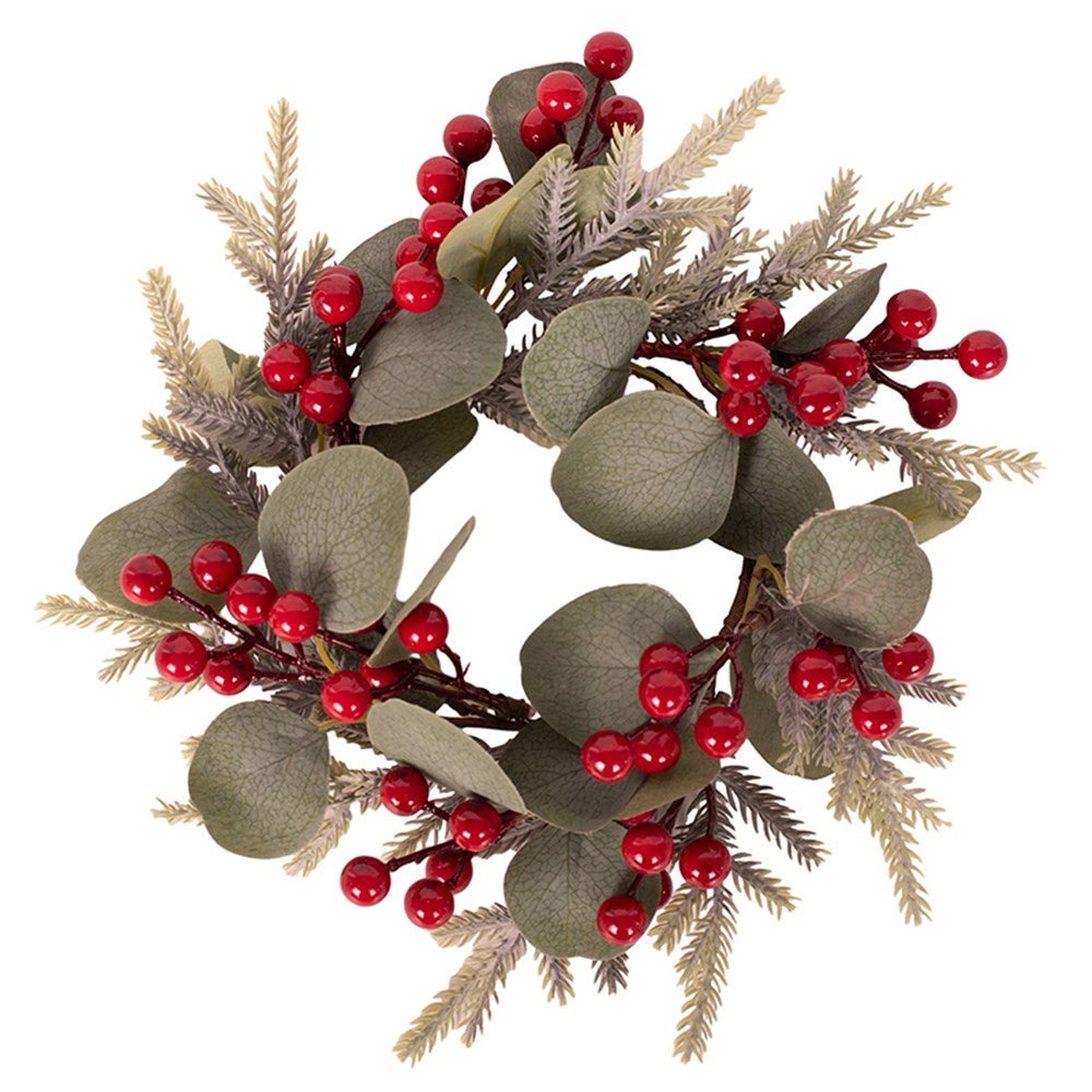 Berry & Eucalyptus Leaf Wreath - My Christmas