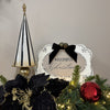 Black and Gold Striped Tree - 44.2cm - My Christmas