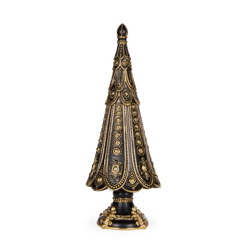 Black and Gold Versailles Tree - My Christmas