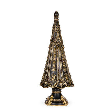 Black and Gold Versailles Tree - My Christmas