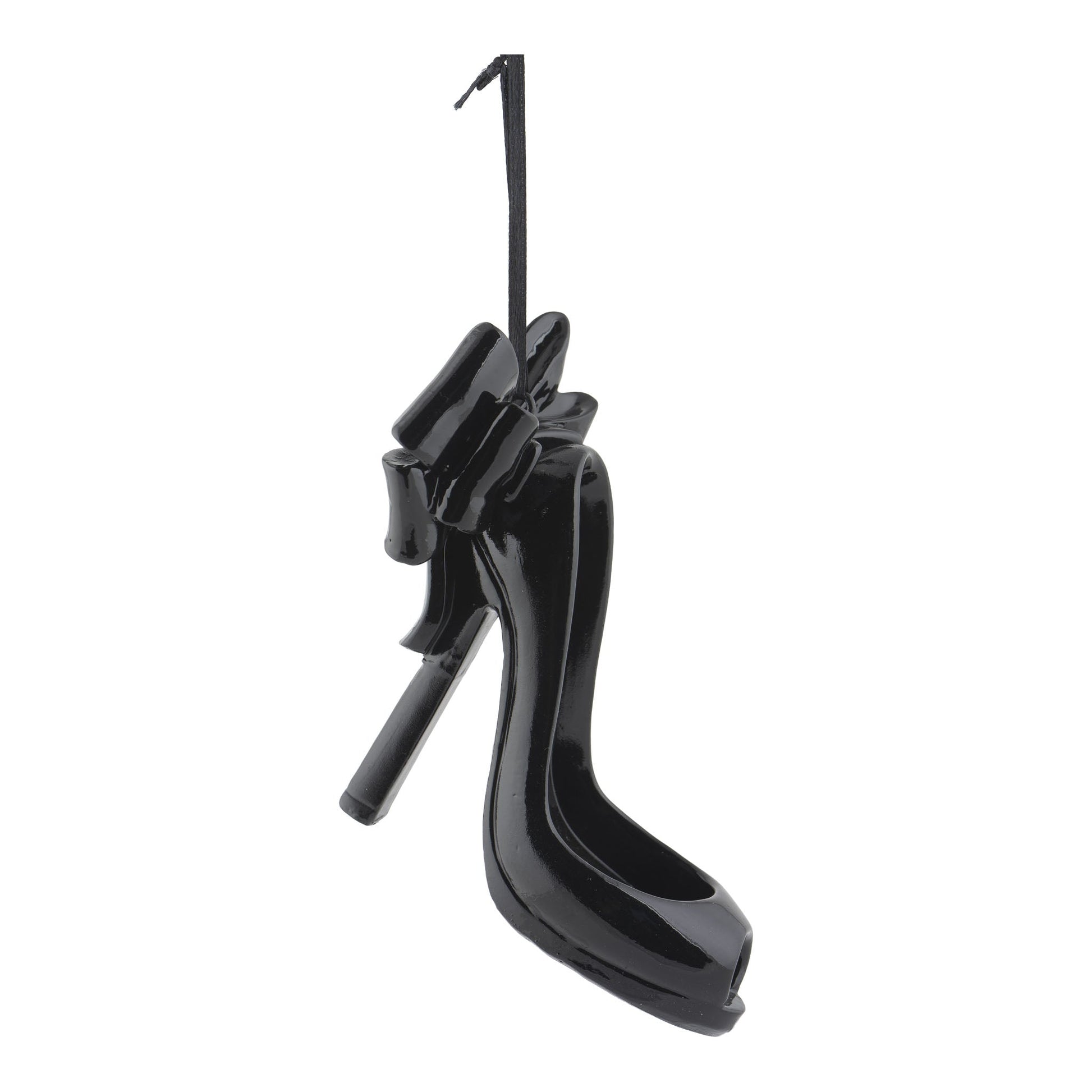 Black High Heel Ornament - My Christmas