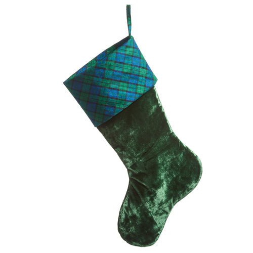 Black Watch Plaid Stocking - My Christmas