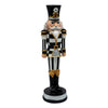 Black, White and Gold Nutcracker - 33cm - My Christmas