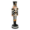 Black, White and Gold Nutcracker - 38cm - My Christmas