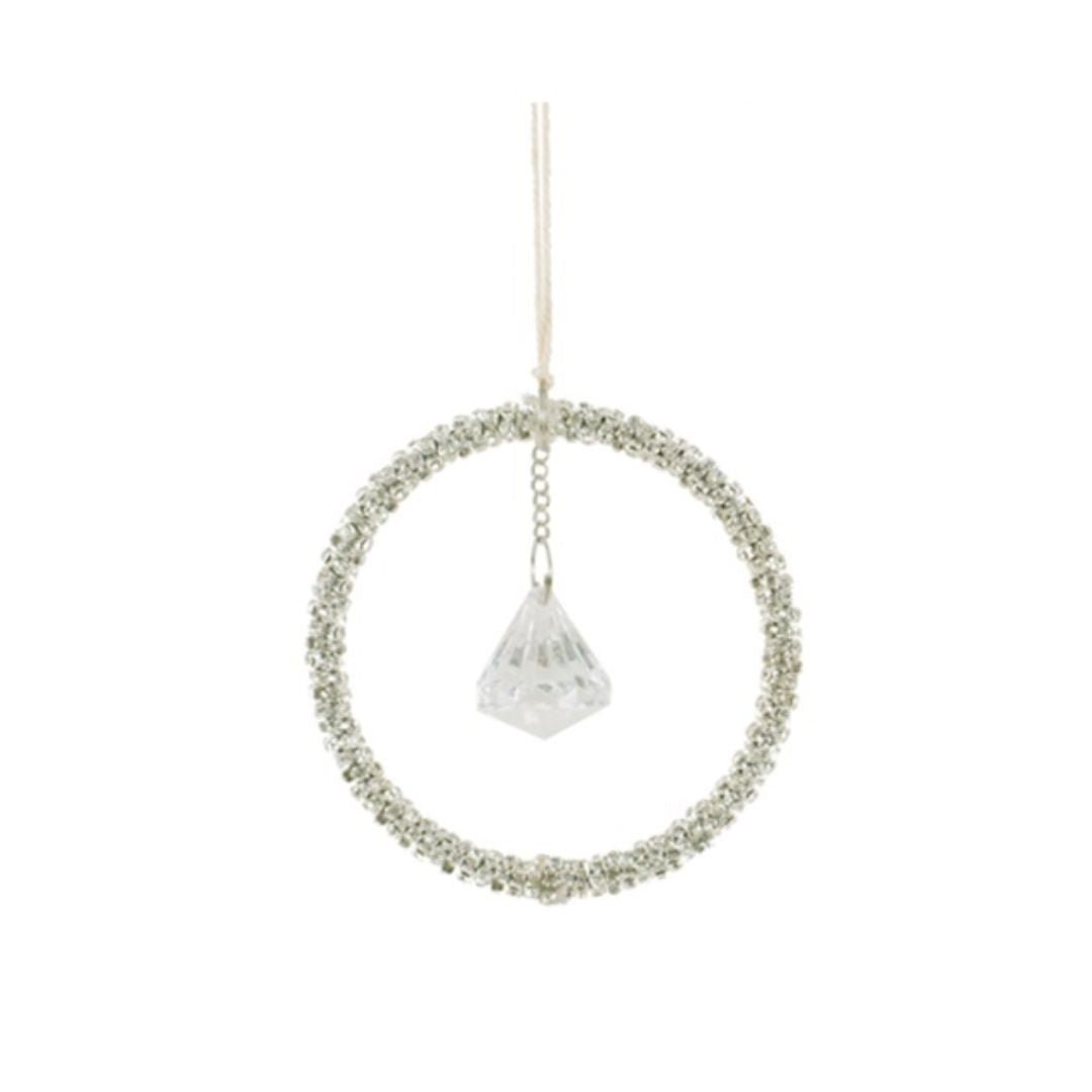 Bling Circle Ornament - My Christmas