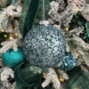 Blue and Teal Glass Bauble - My Christmas