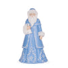 Blue and White Santa with Fur - 31cm - My Christmas