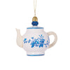 Blue and White Teapot Ornament - My Christmas