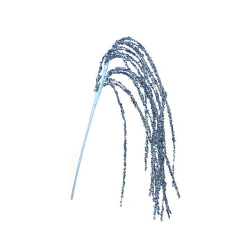 Blue Denim Glitter Draping Spray - My Christmas